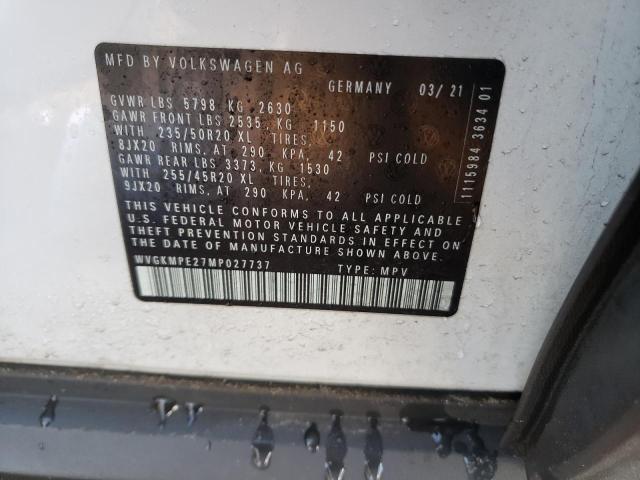 VOLKSWAGEN ID.4 PRO S 2021