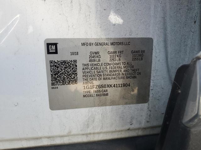 CHEVROLET BOLT EV PREMIER 2018