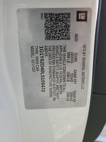 CHEVROLET CORVETTE STINGRAY 1LT 2020