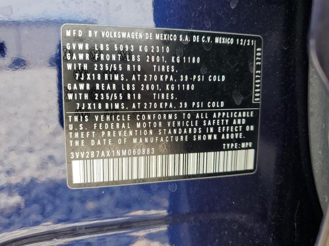 VOLKSWAGEN TIGUAN SE 2021