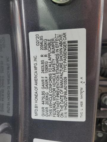 HONDA ACCORD TOURING 2020