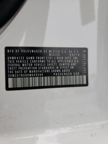 VOLKSWAGEN JETTA S 2019