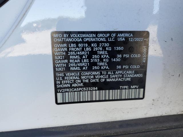 VOLKSWAGEN ATLAS SEL PREMIUM 2022