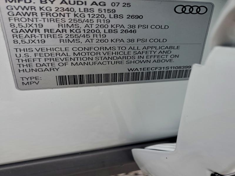 AUDI Q3 PREMIUM PLUS S LINE 45 2025