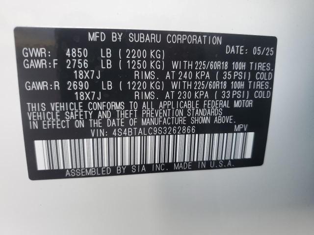 SUBARU OUTBACK ONYX EDITION 2025