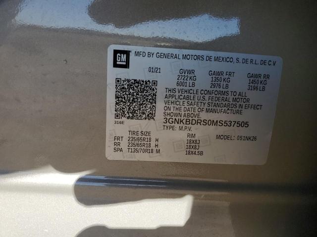 CHEVROLET BLAZER 3LT 2021