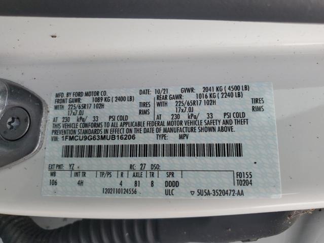 FORD ESCAPE SE 2021