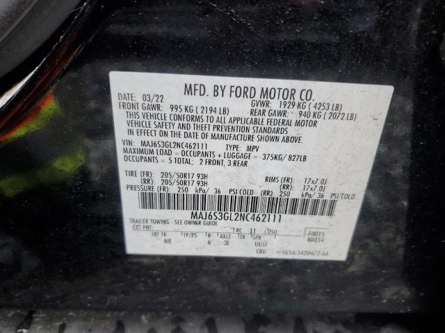 FORD ECOSPORT SE 2022