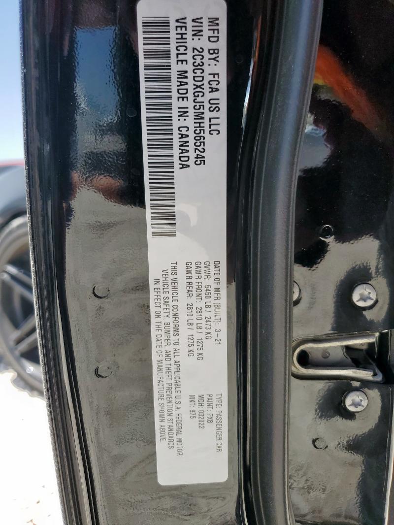 DODGE CHARGER SCAT PACK 2021