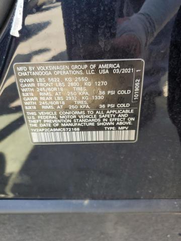 VOLKSWAGEN ATLAS S 2021