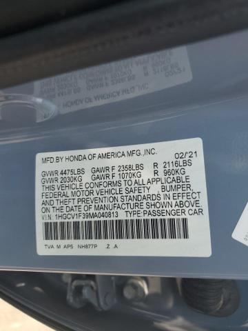 HONDA ACCORD SPORT 2021