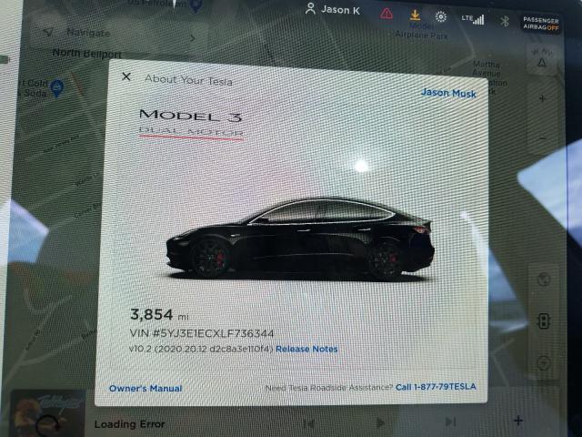 TESLA MODEL 3 2020