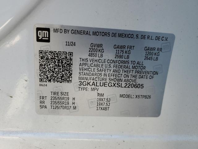GMC TERRAIN ELEVATION 2024