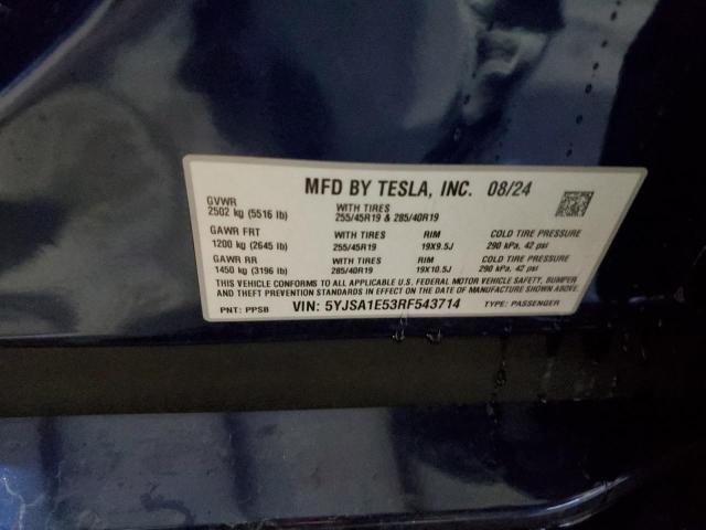 TESLA MODEL S 2024