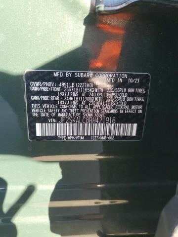 SUBARU FORESTER LIMITED 2023