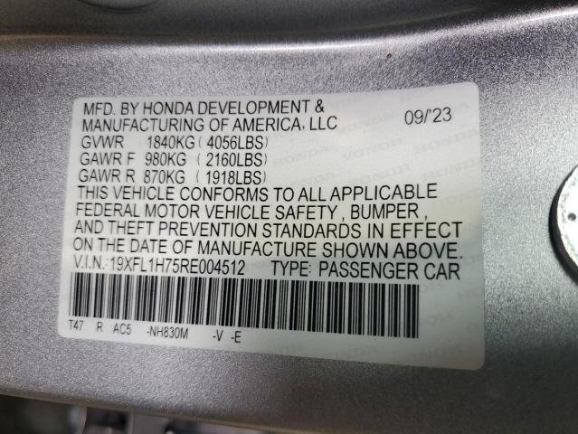 HONDA CIVIC EXL 2023