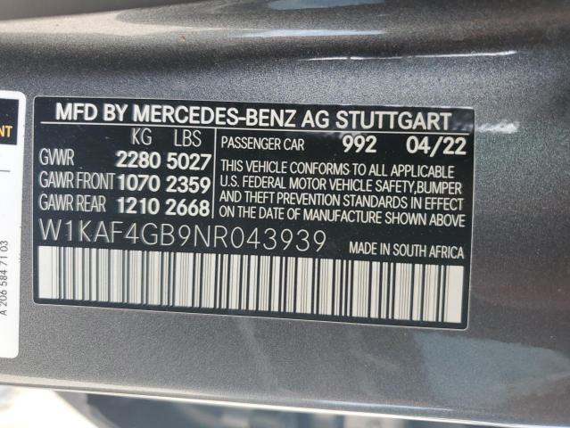 MERCEDES-BENZ C 300 2022
