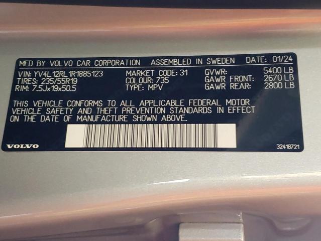 VOLVO XC60 PLUS 2024