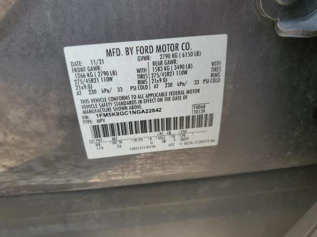 FORD EXPLORER ST 2021