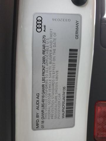 AUDI A5 PRESTIGE S-LINE 2018