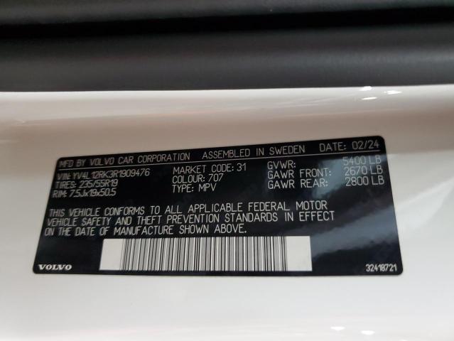 VOLVO XC60 CORE 2024