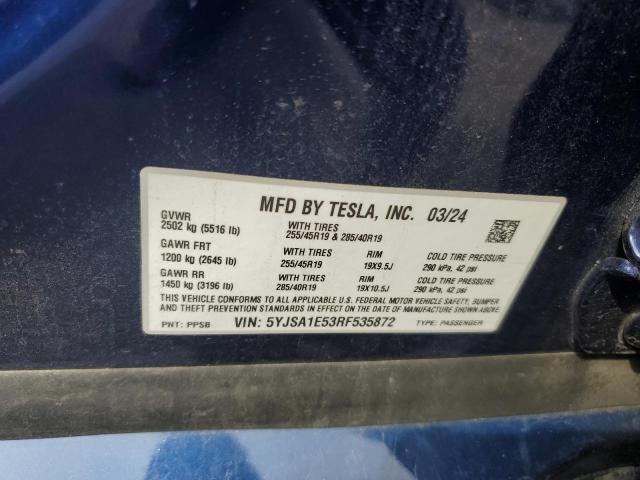 TESLA MODEL S 2024