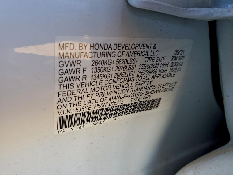 ACURA MDX ADVANCE 2021