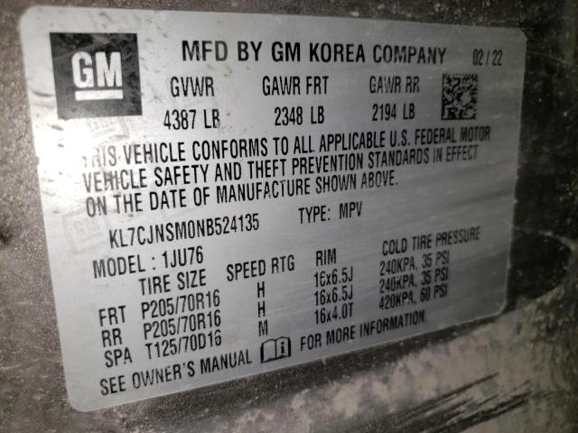 CHEVROLET TRAX LS 2022