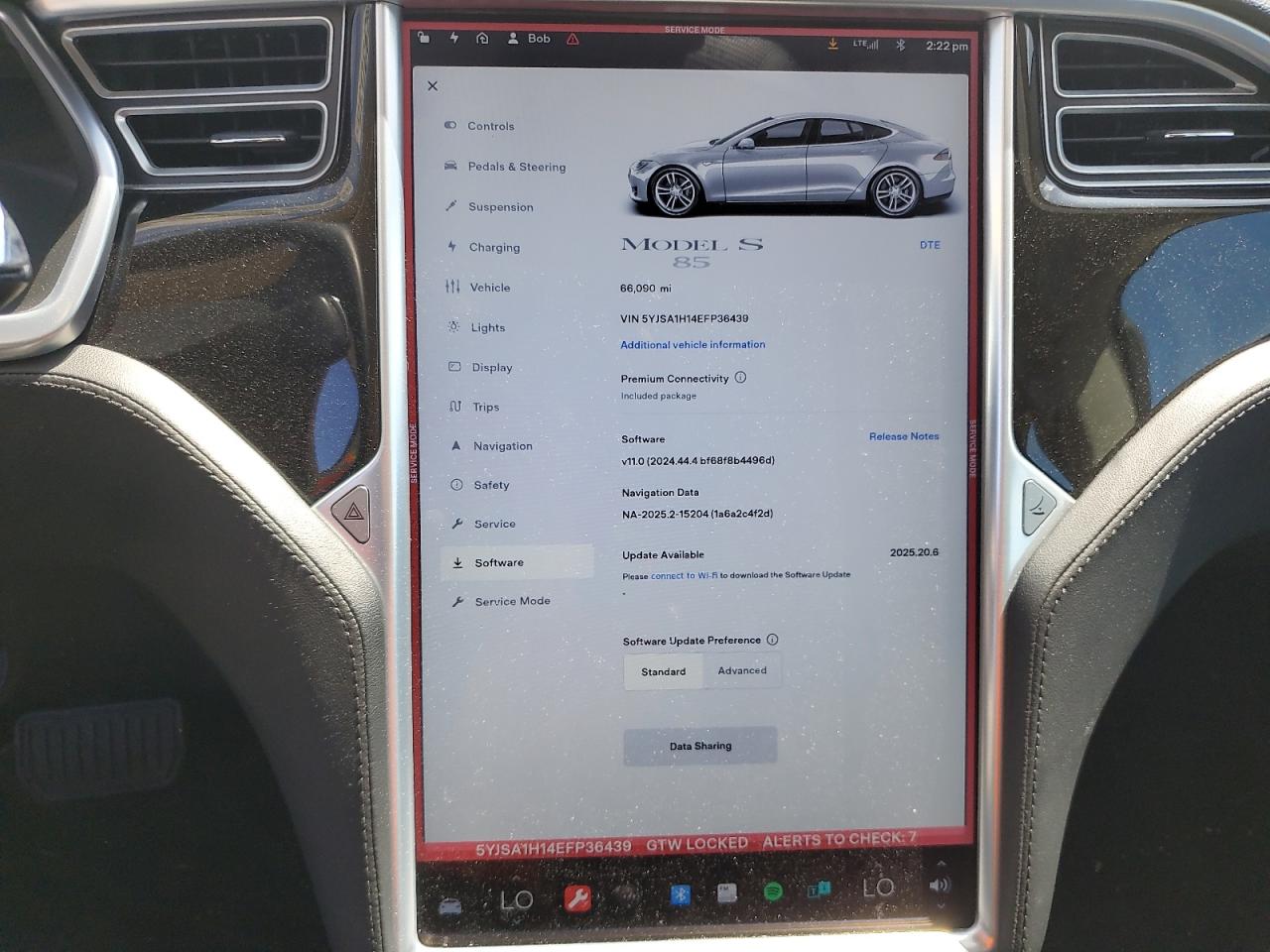 TESLA MODEL S 2014