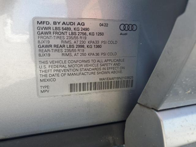 AUDI Q5 PREMIUM PLUS 45 2022