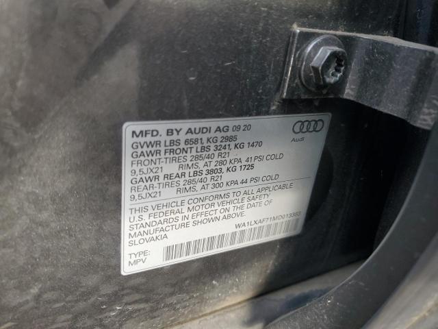 AUDI Q7 PREMIUM PLUS 2020