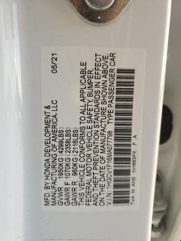 HONDA ACCORD LX 2021
