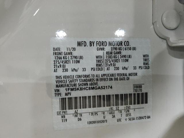 FORD EXPLORER PLATINUM 2021