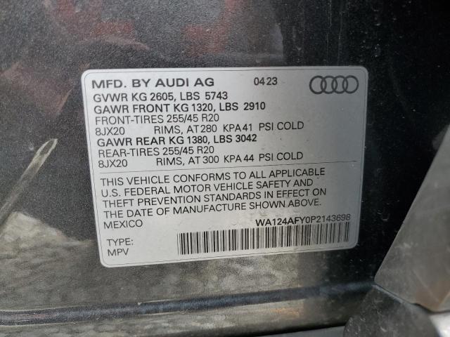 AUDI SQ5 SPORTBACK PREMIUM PLUS 2023